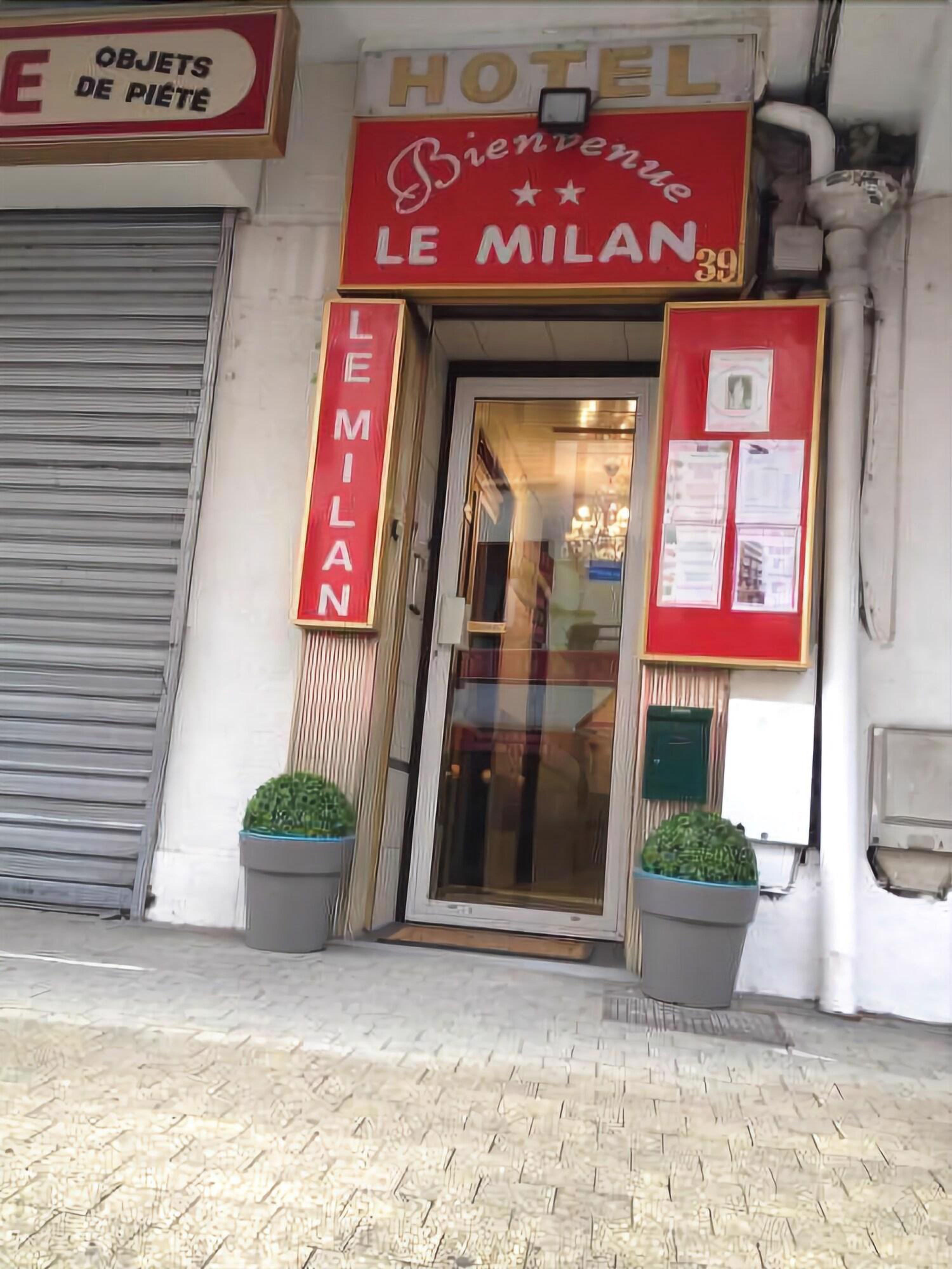 Hotel Le Milan Lourdes Exteriör bild